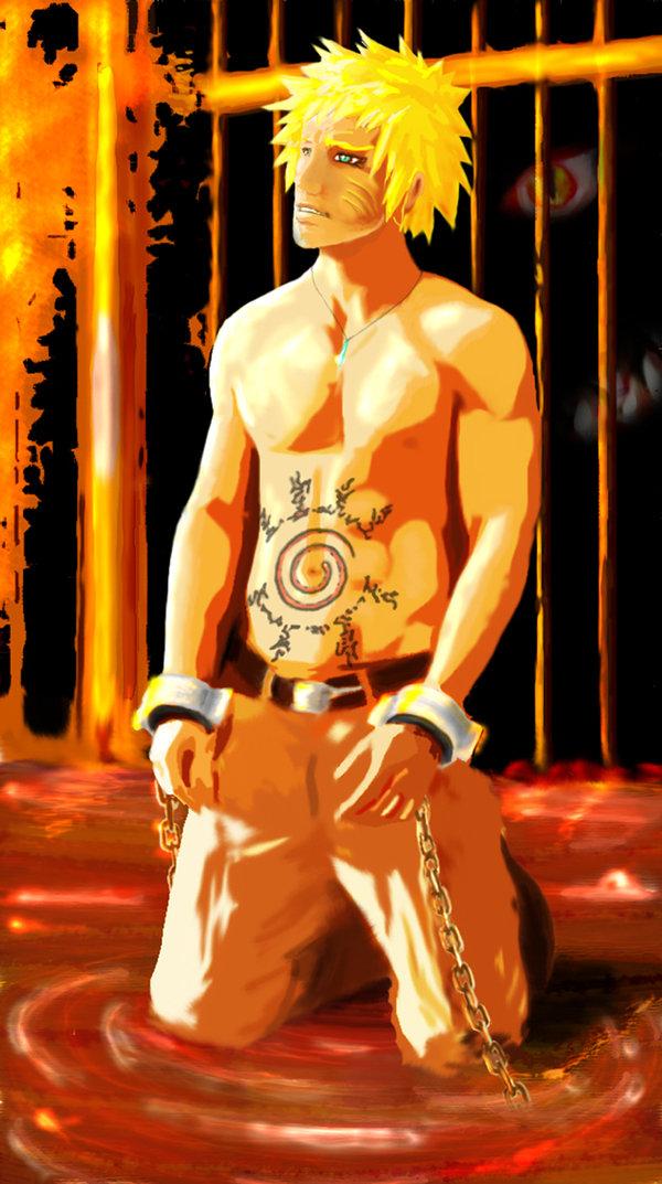 The caged beast Naruto